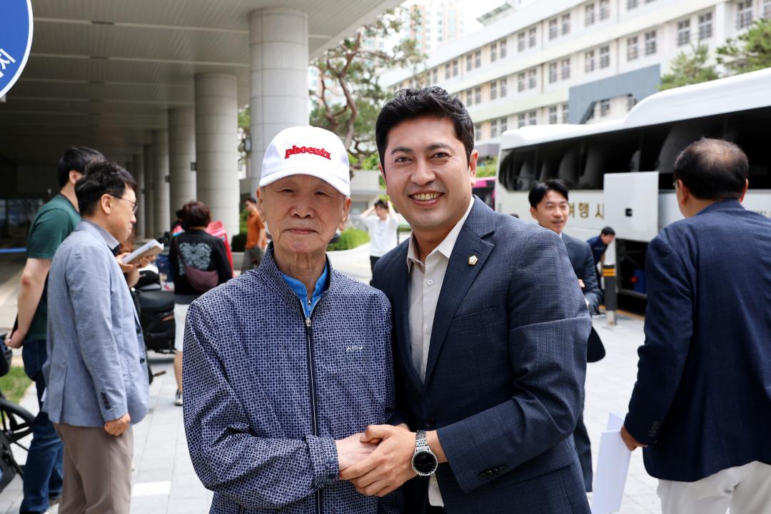 대한노인회 동작구지회 경로당회원 워크숍 배웅