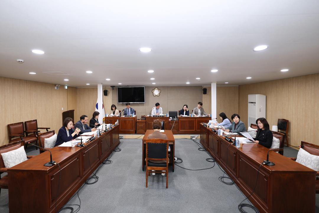 제340회 동작구의회 임시회 복지건설위원회 1