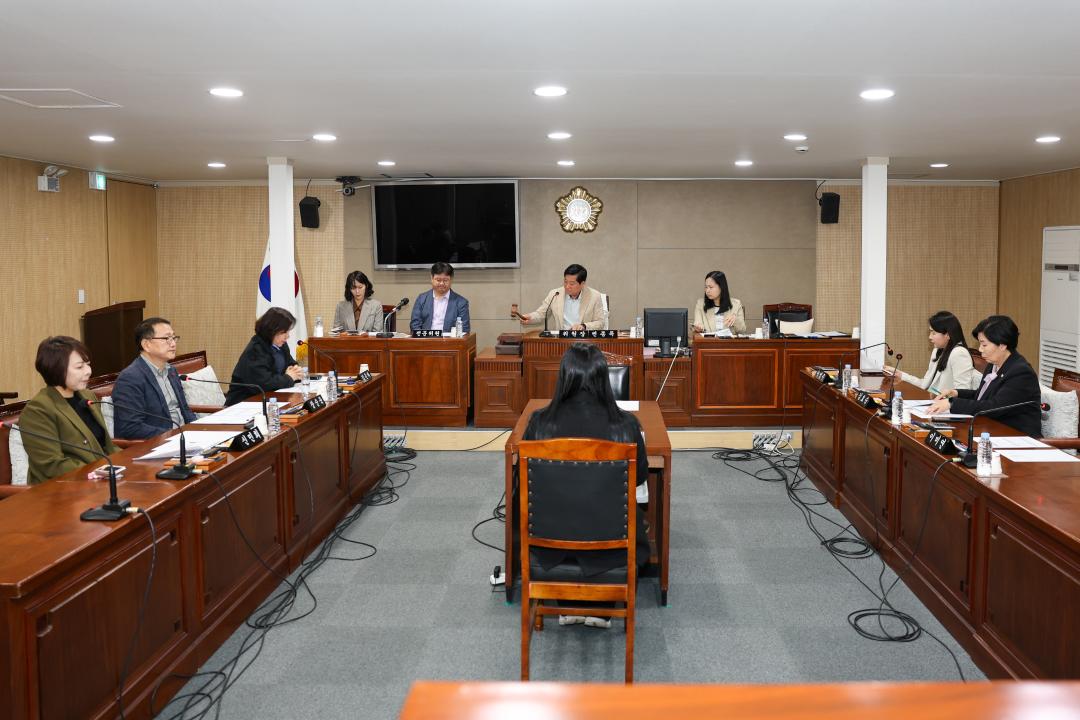 제340회 동작구의회 임시회 복지건설위원회(현장의정 활동)