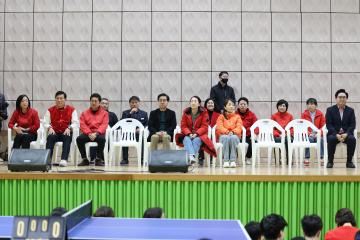 제21회 동작구청장기 탁구대회