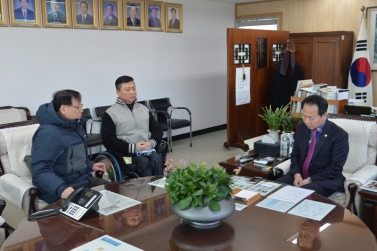 행복나눔 장애인협회 방문