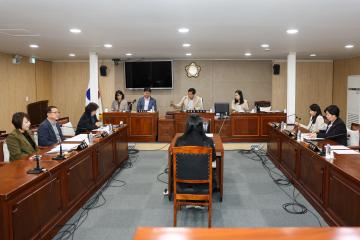 제340회 동작구의회 임시회 복지건설위원회(현장의정 활동)