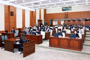 제339회 동작구의회 임시회 제1차 본회의