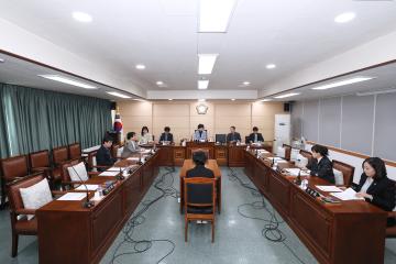 제340회 동작구의회 임시회 행정재무위원회(현장의정 활동)