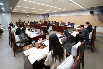 제344회 동작구의회 제2차 정례회 복지건설위원회 예산안 심사