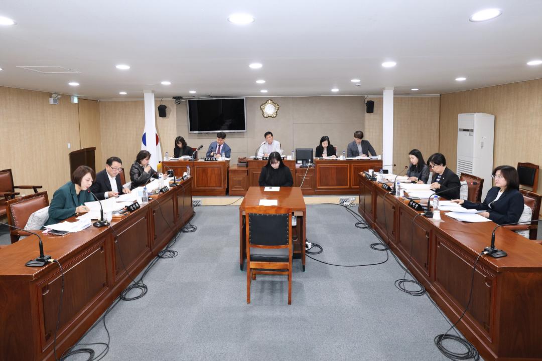 제340회 동작구의회 임시회 복지건설위원회 2