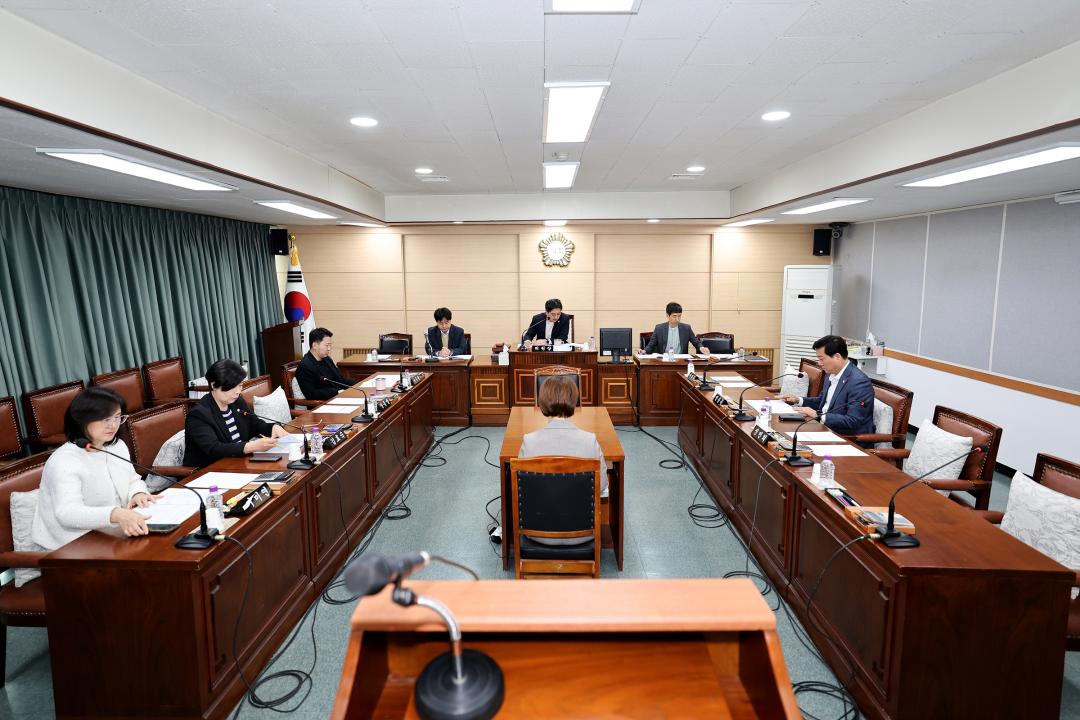 제339회 임시회 폐회중 의회운영위원회