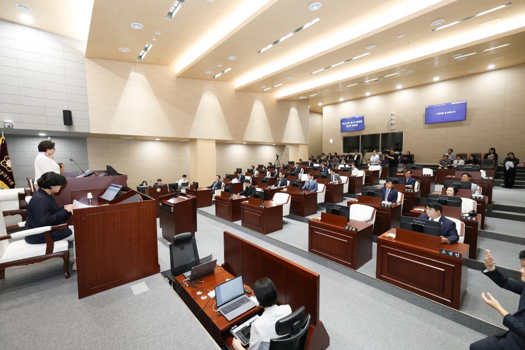 제352회 동작구의회 제1차 정례회 제3차 본회의(구정질문)