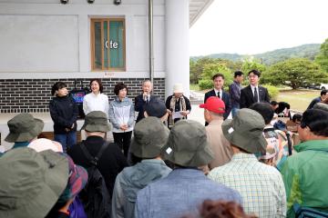 대한노인회 동작구지회 현충원 봉사활동