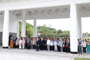 대한노인회 동작구지회 현충원 봉사활동