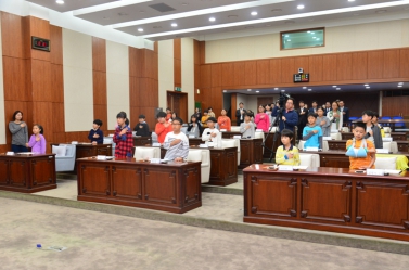 2015 청소년 모의의회 개최(상도초등학교)