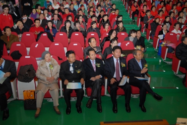 2009 자치회관 프로그램 발표회 참석