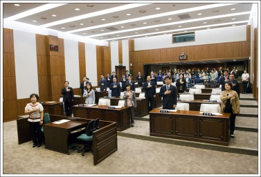 제216회 동작구의회 임시회 제1차 본회의
