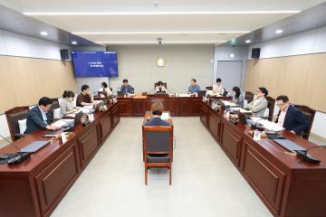 제342회 동작구의회 임시회 예산결산위원회